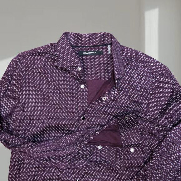 Karl Lagerfeld Button Shirt – Vintage - Snap buttons - Size S - Picture 2 of 7